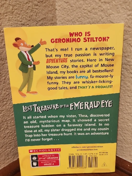 Geronimo Stilton Set Of 4 Books - Picture 9 of 9